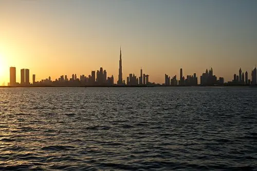 Dubai haven skyline